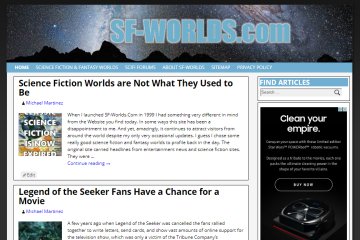 SF Worlds publishes articles about popular worlds in science fiction and fantasy.